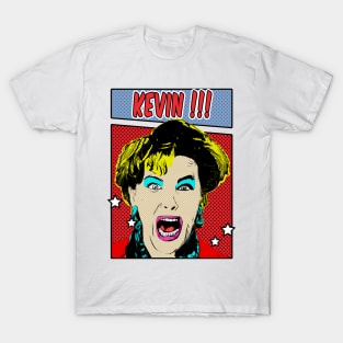 Kevin !!!! 80s Pop Art Comic Style T-Shirt